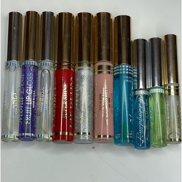 10 Mona Lisa super shine Lip gloss bundle - Picture 1 of 5